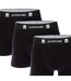 Pack of 3  Mens villani boxer shorts  black Duck and Cover-3