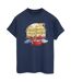 Disney - T-shirt CARS RADIATOR SPRINGS GROUP - Femme (Bleu marine) - UTBI16251-1