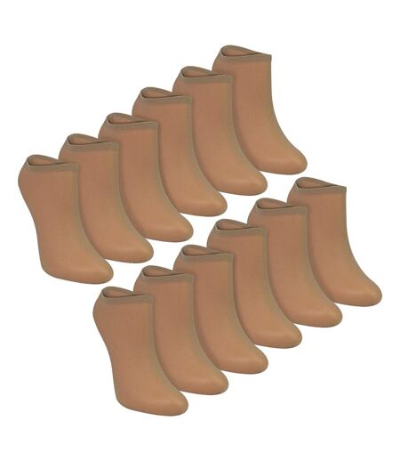 Sock Snob- Lot De 12 Socquettes Invisibles Femme 15 Deniers No Show