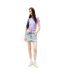 T-shirt Motif/style Badge Femme Violet Tommy Jeans-4