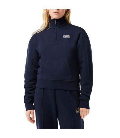 Sweat Femme Bleu Lacoste