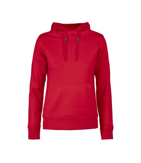 Sweat À Capuche Fastpitch Femme Rouge Printer