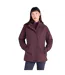 Womens/ladies Alaskan 3 In 1 Padded Jacket Dark Burgundy Mountain Warehouse-1