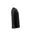 T-shirt Manches Longues Customised Homme Noir Mascot-3