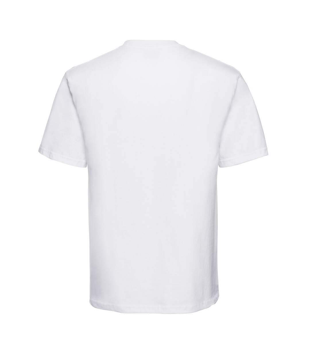 T-shirt classic homme blanc Russell-2