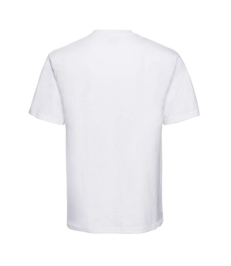 T-shirt classic homme blanc Russell