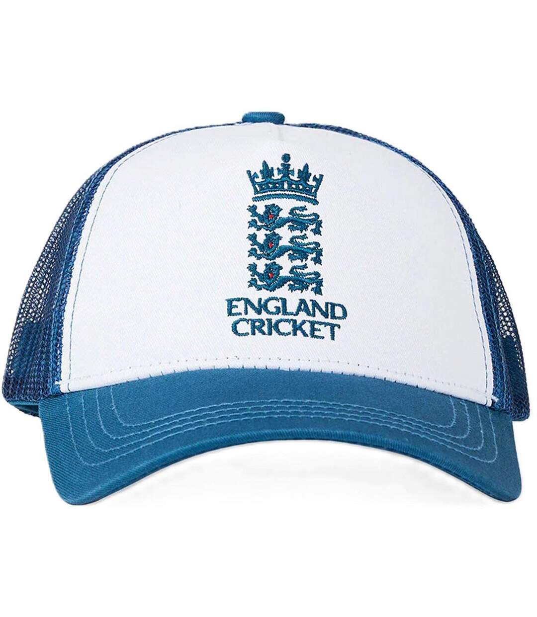 Unisex Adult Cricket Trucker Cap Navy England Cricket-1