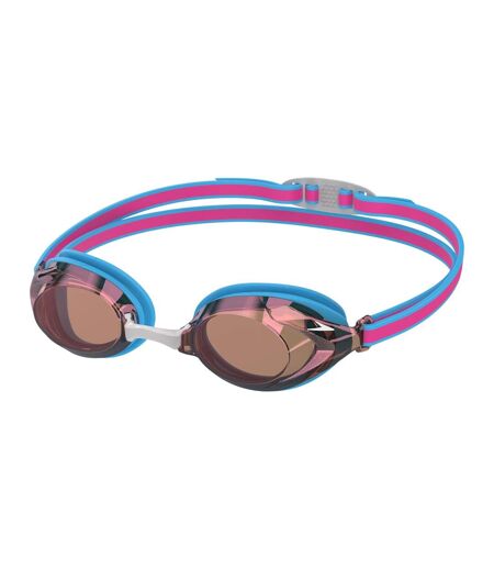 Lunettes De Natation Motif/style Miroir Vanquisher 3.0 Enfant Bleu Speedo