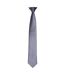 Premier Unisex Adult Satin Tie (Steel) (One Size)