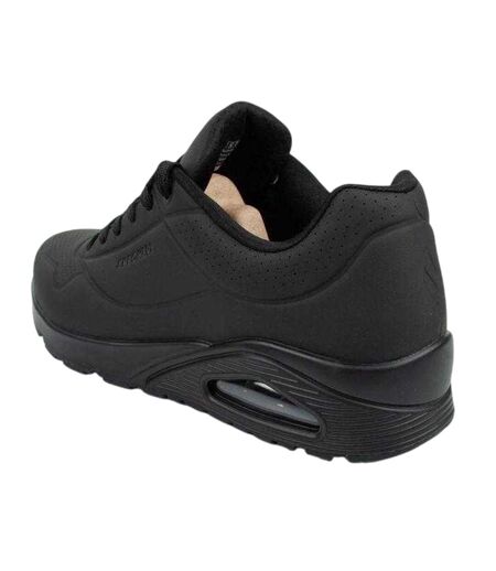 Baskets Uno Homme Noir Skechers