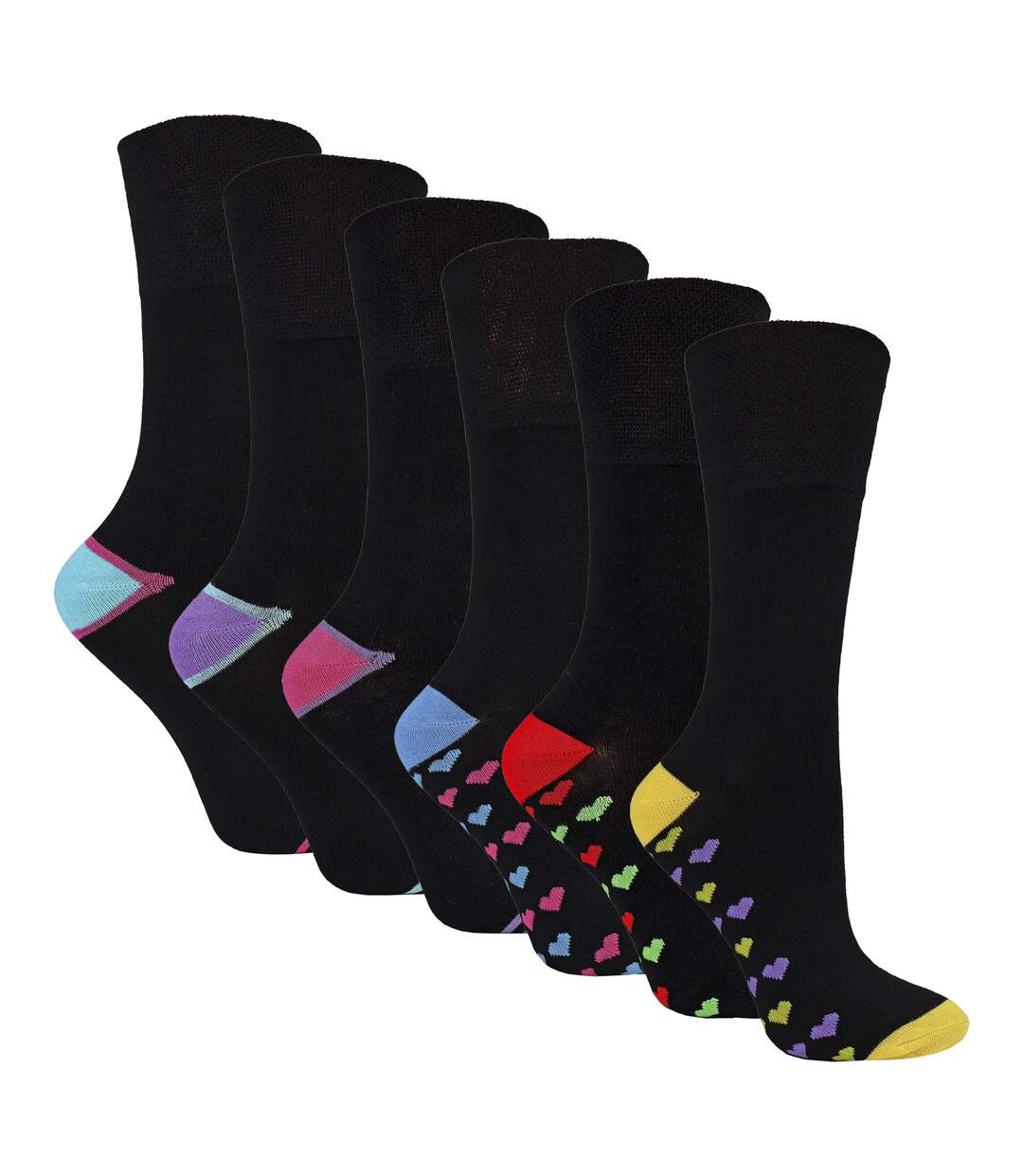Sock Snob- Lot De 6 Chaussettes Femme Bambou Sans Élastique Respirantes-3