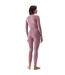 Legging F116 Femme Rose Foncé 4F-3