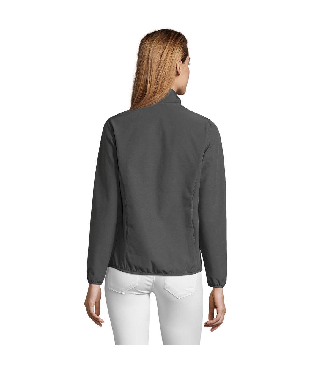 Veste Softshell Radian Femme Gris Charbon Uni SOLS-3