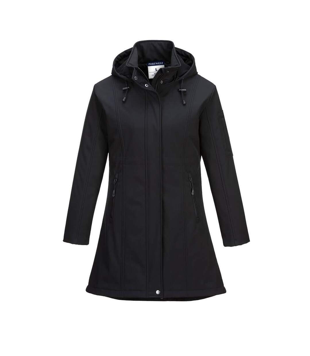 Veste softshell carla femme noir Portwest