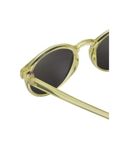Lunettes De Soleil Cypress Adulte Taille Unique Noir Gris Clair Jaune Urban Classics
