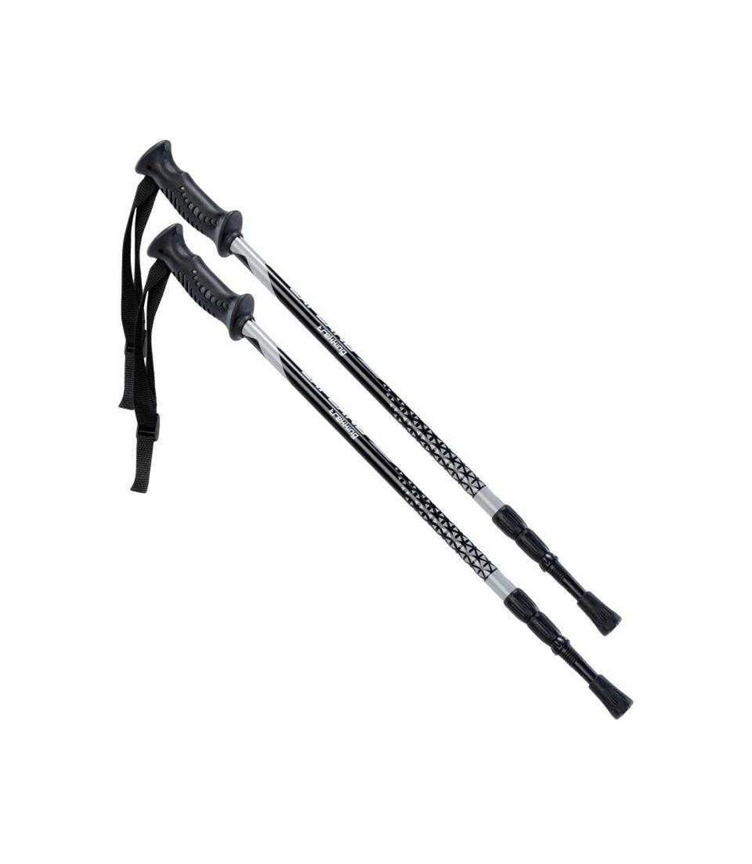 Bâtons De Randonnée Lapland 65 Cm-135 Cm Noir Gris Hi-Tec-2