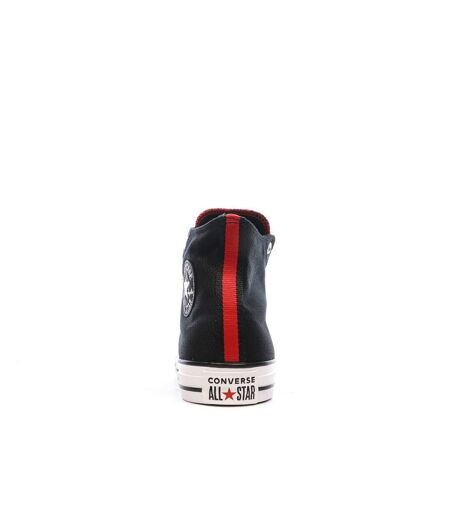 Baskets noires/rouge/blanches converses  chuck taylor all star