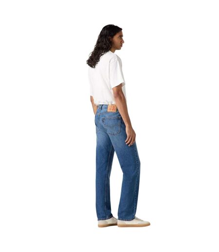 Mens 505 Blue Hour Denim Regular Jeans Blue Levis