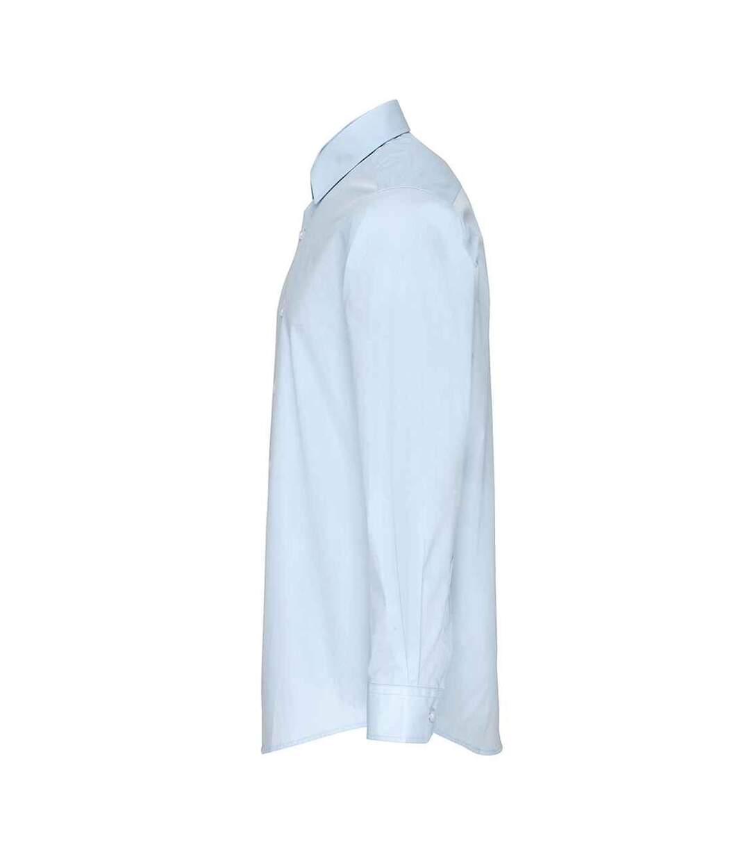 Chemise de travail à manches longues homme bleu clair Premier-3