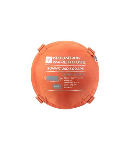 Mountain Warehouse - Sac de couchage SUMMIT (Orange) (200 cm) - UTMW2237