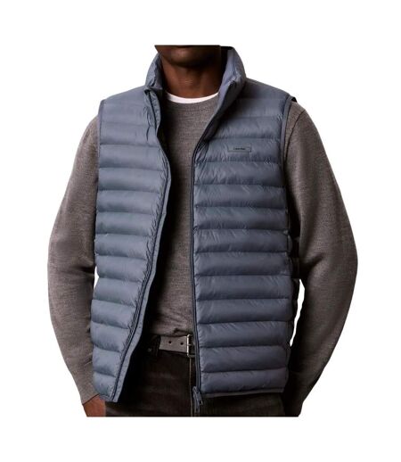 Doudoune sans manches grise homme calvin klein jeans slvlss