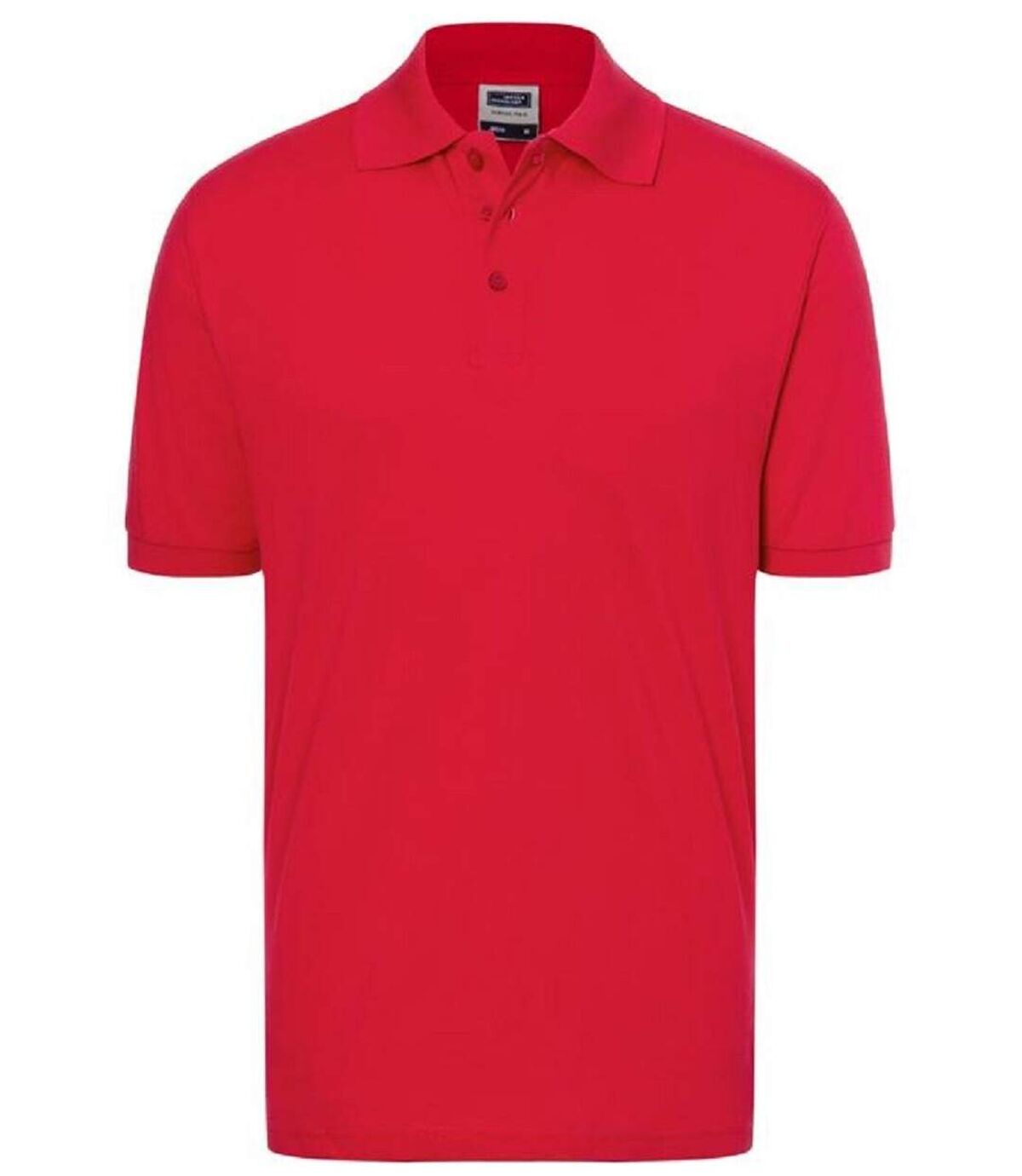 Polo manches courtes - Homme - JN070C - rouge
