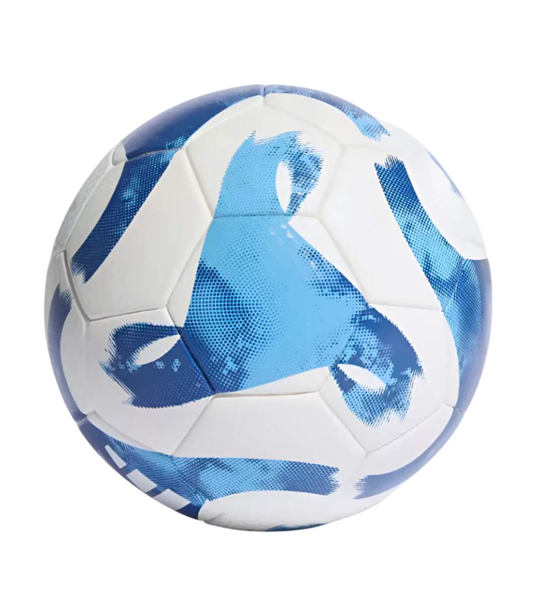 Ballon De Foot Tiro League Taille 4 Blanc Bleu Adidas-2