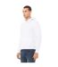 Sweatshirt Polaire À Capuche Unisexe Blanc Bella + Canvas-4