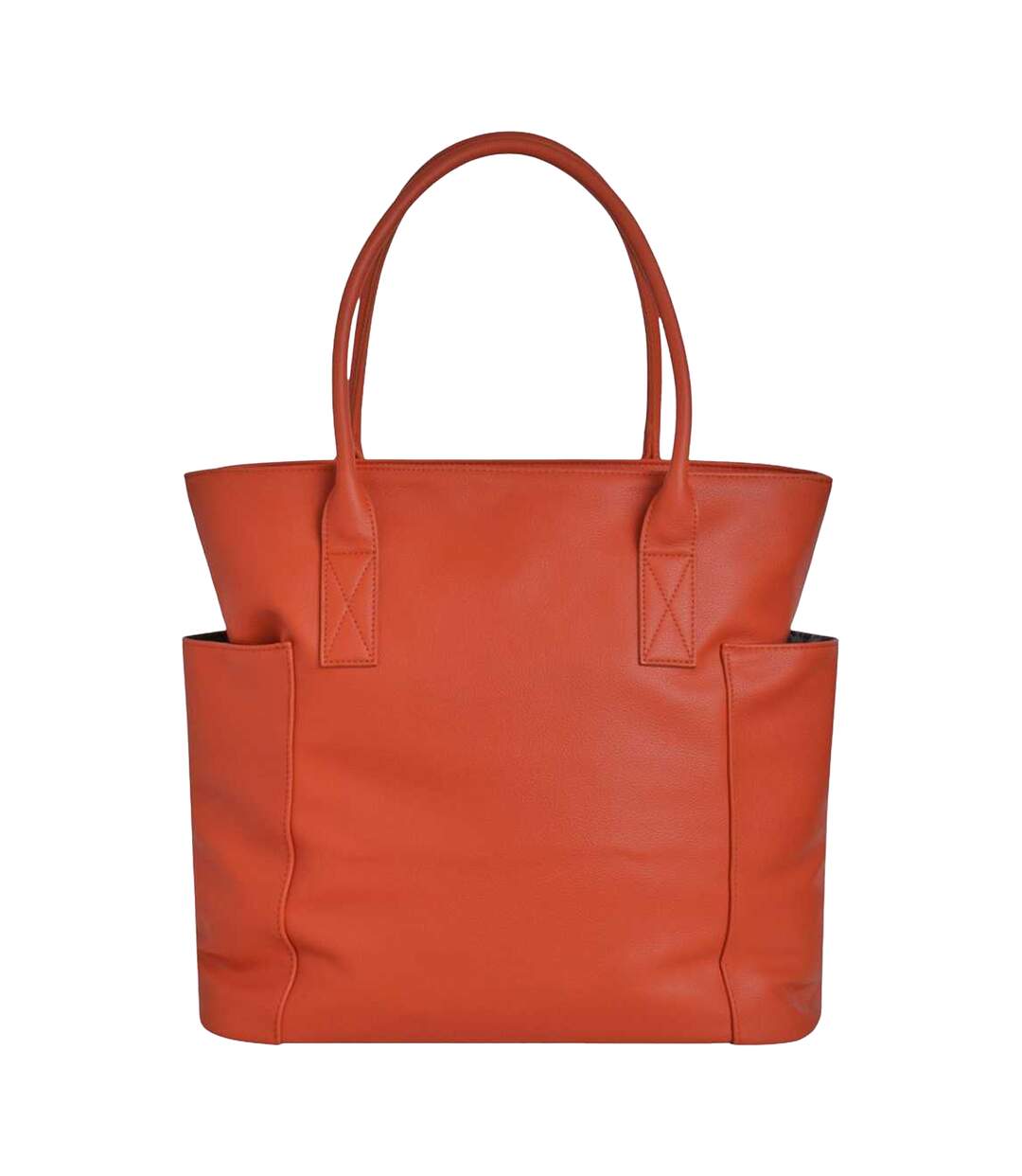 Mistley faux leather shoulder bag one size orange Weird Fish-2
