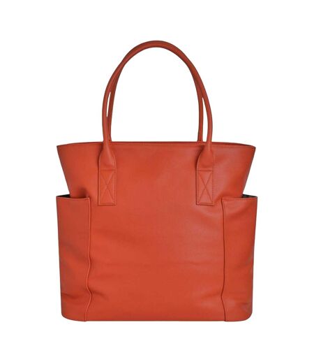 Mistley faux leather shoulder bag one size orange Weird Fish