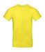 Tee-shirt B&c Mens #e190 Jaune Vif B And C-1