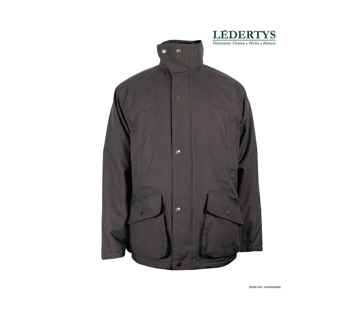 Veste de Chasse Ledertys Farmer LY0006 Étanche avec Carnier-2