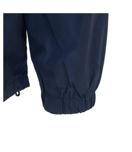 Mens Lightweight Hooded Jacket Navy Donnay
