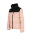 Doudoune Matelassée H4z22 Kudp014 Femme Noir Rose 4F-1