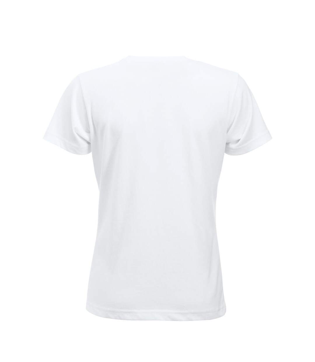 T-shirt new classic femme blanc Clique-2