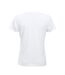 T-shirt new classic femme blanc Clique-2