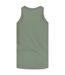 Duke Mens Fabio-2 Muscle Vest (Khaki) - UTDC168-2