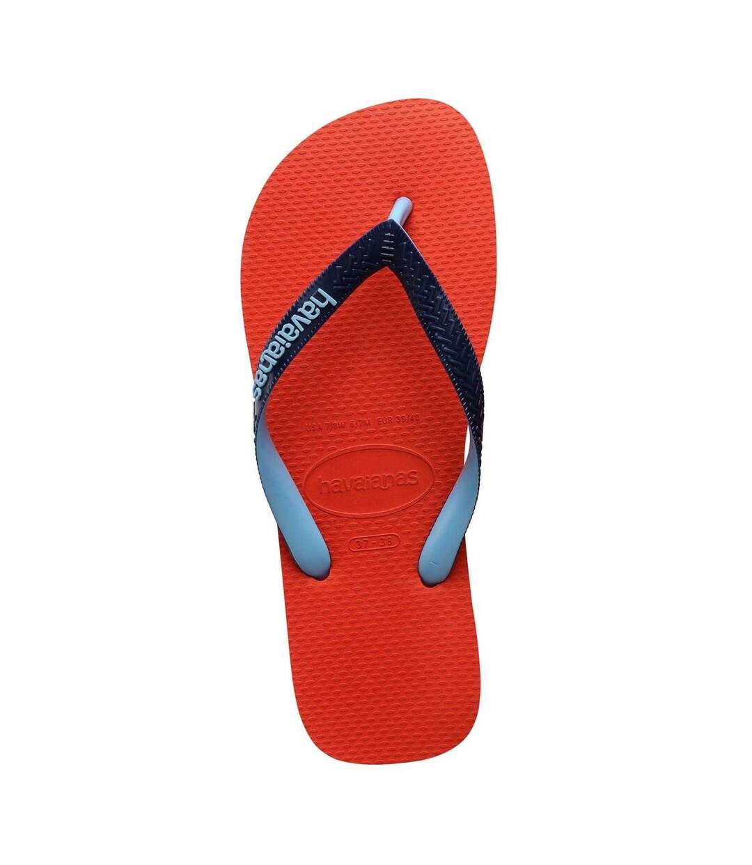 Tongs Motif/style Logo Top Mix Femme Orange Sang Havaianas-3