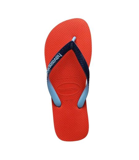 Tongs Motif/style Logo Top Mix Femme Orange Sang Havaianas