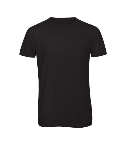 Mens triblend t-shirt black B&C