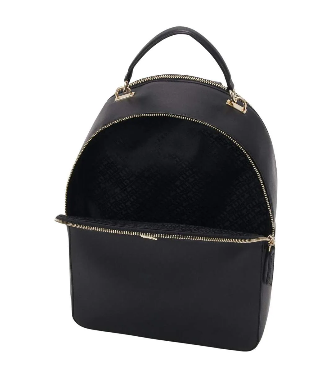 Sac À Dos Motif/style Logo Femme Taille Unique Noir Tommy Hilfiger-2