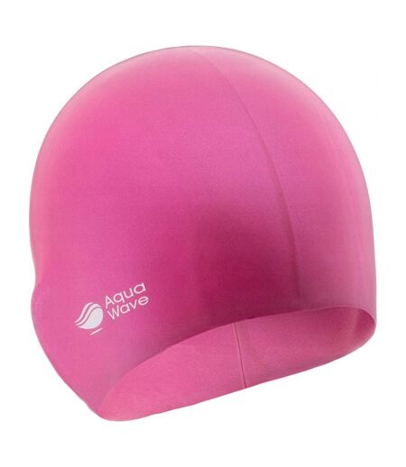 Bonnet De Bain Motif/style Logo Racecap Adulte Violet Aquawave
