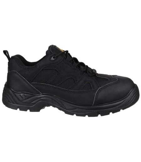 Amblers Steel Unisex FS214 Black Safety Trainer / Mens Womens Shoes (Black) - UTFS338