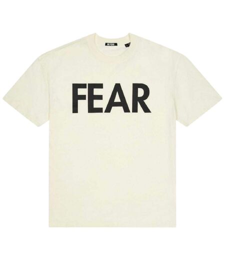 Mens Logo Crew Neck T-shirt White No Fear