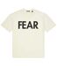 Mens Logo Crew Neck T-shirt White No Fear-2