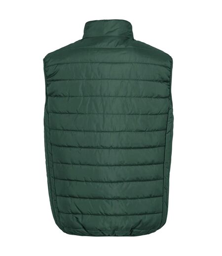 Veste Sans Manches Promo Homme Vert Foncé Result