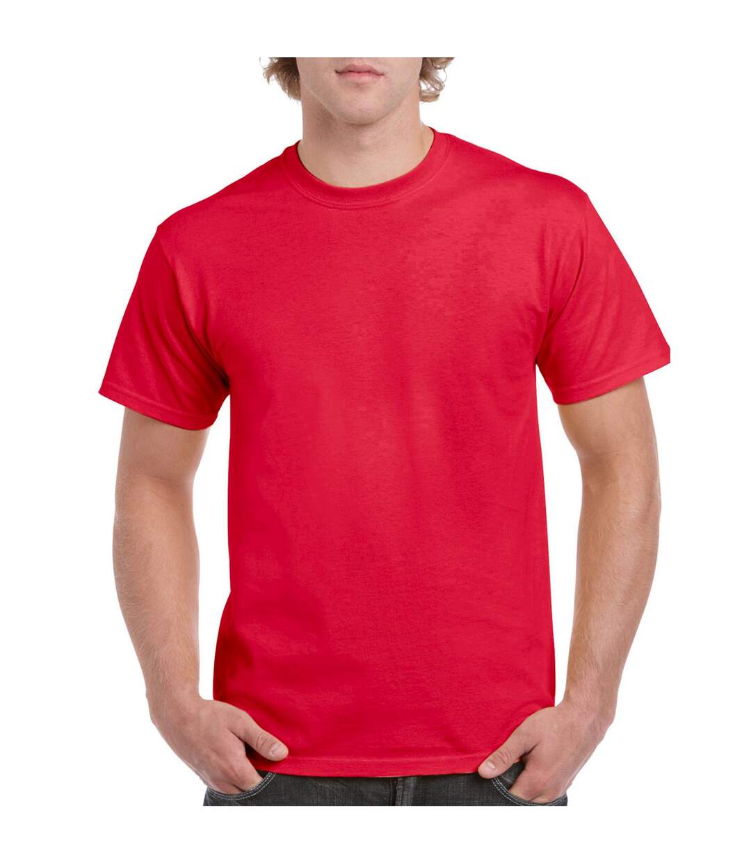 T-shirt adulte rouge écarlate Gildan Hammer