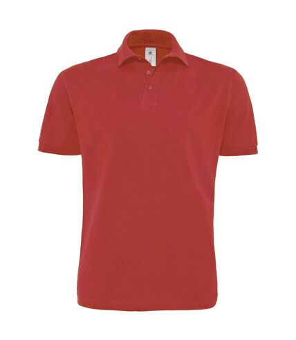 Polo lourd manches courtes - homme - PU422 - rouge