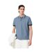 Mens Monogram Jacquard Classic Polo Shirt Blue Lacoste-4