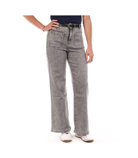 Jean droit gris femme monday premium 109